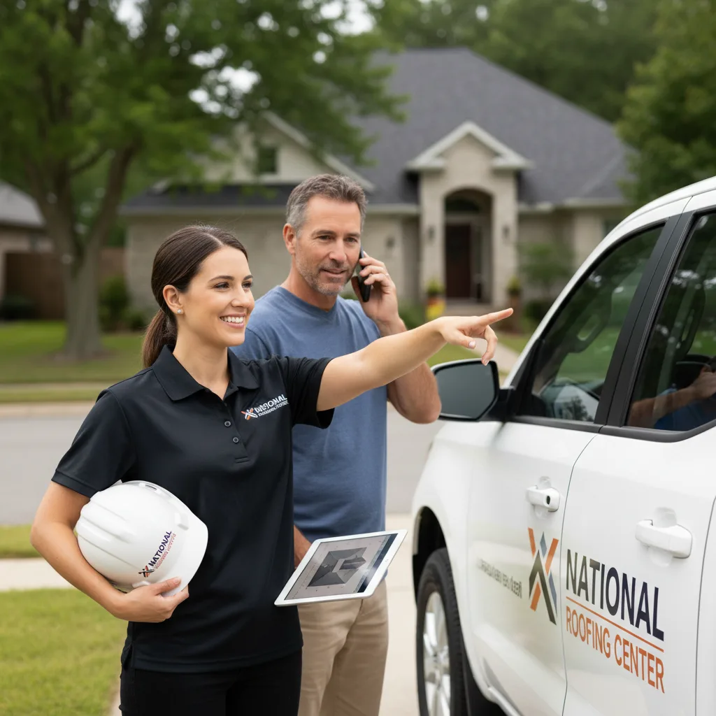 National Roofing Center customer support in Steep Falls